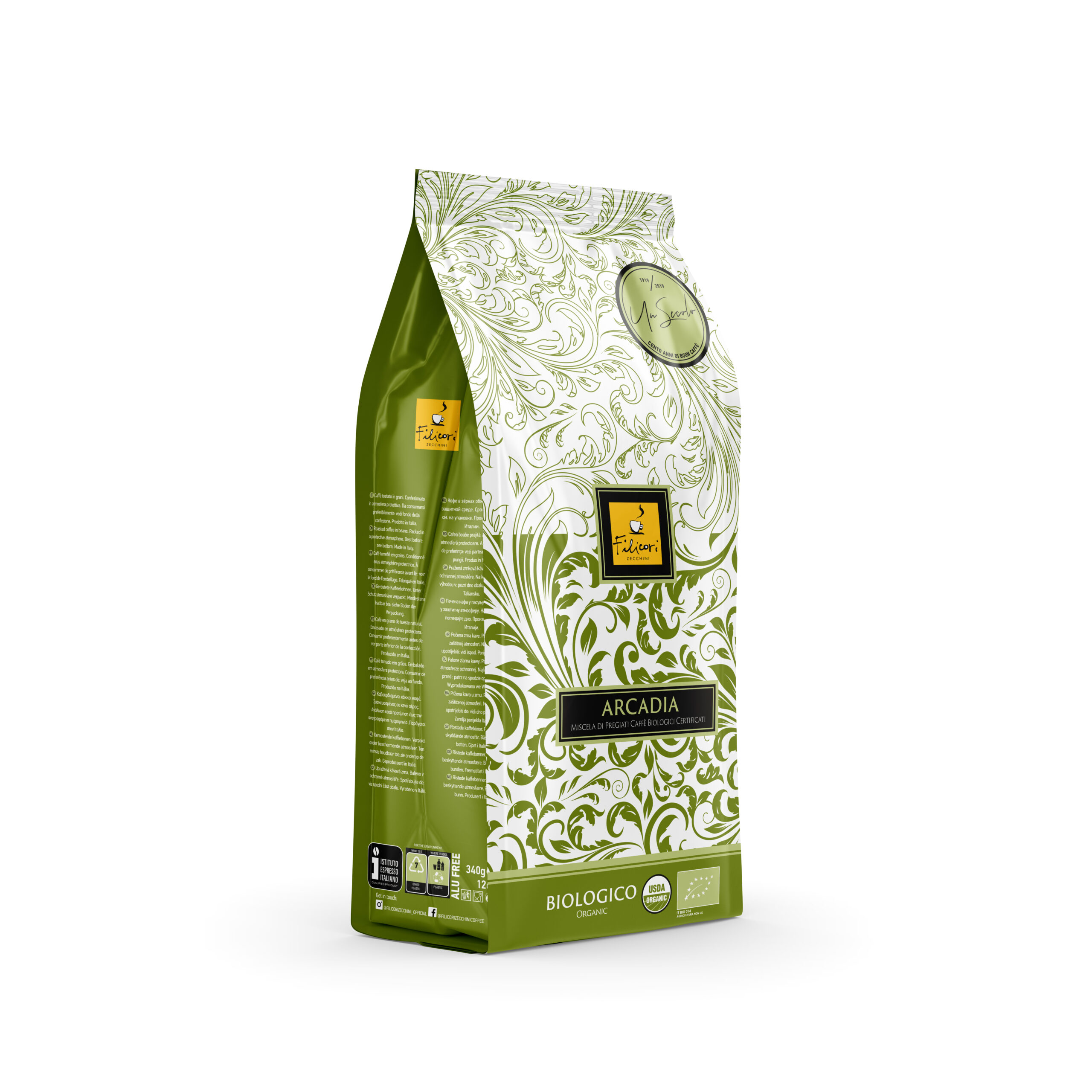 Arcadia Organic | Whole Bean Coffee 340g - Image 3