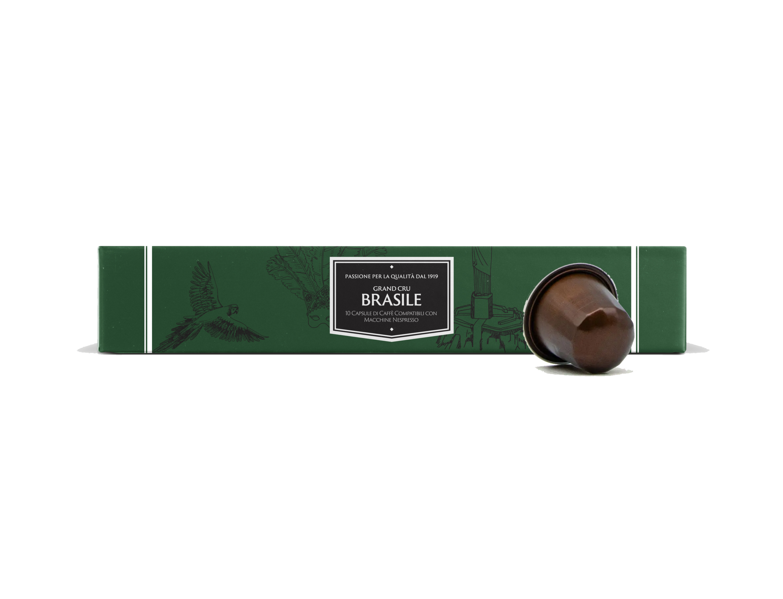 Grand Cru Brasile | Aluminum Nespresso Capsules