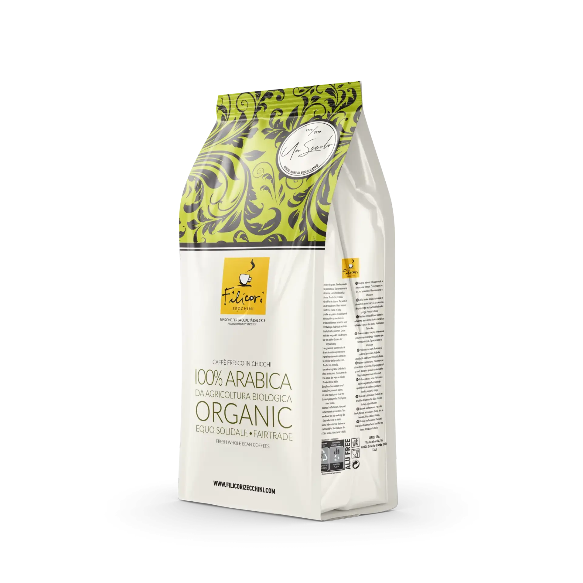100% Arabica Organic & Fairtrade Blend | Whole Bean Coffee