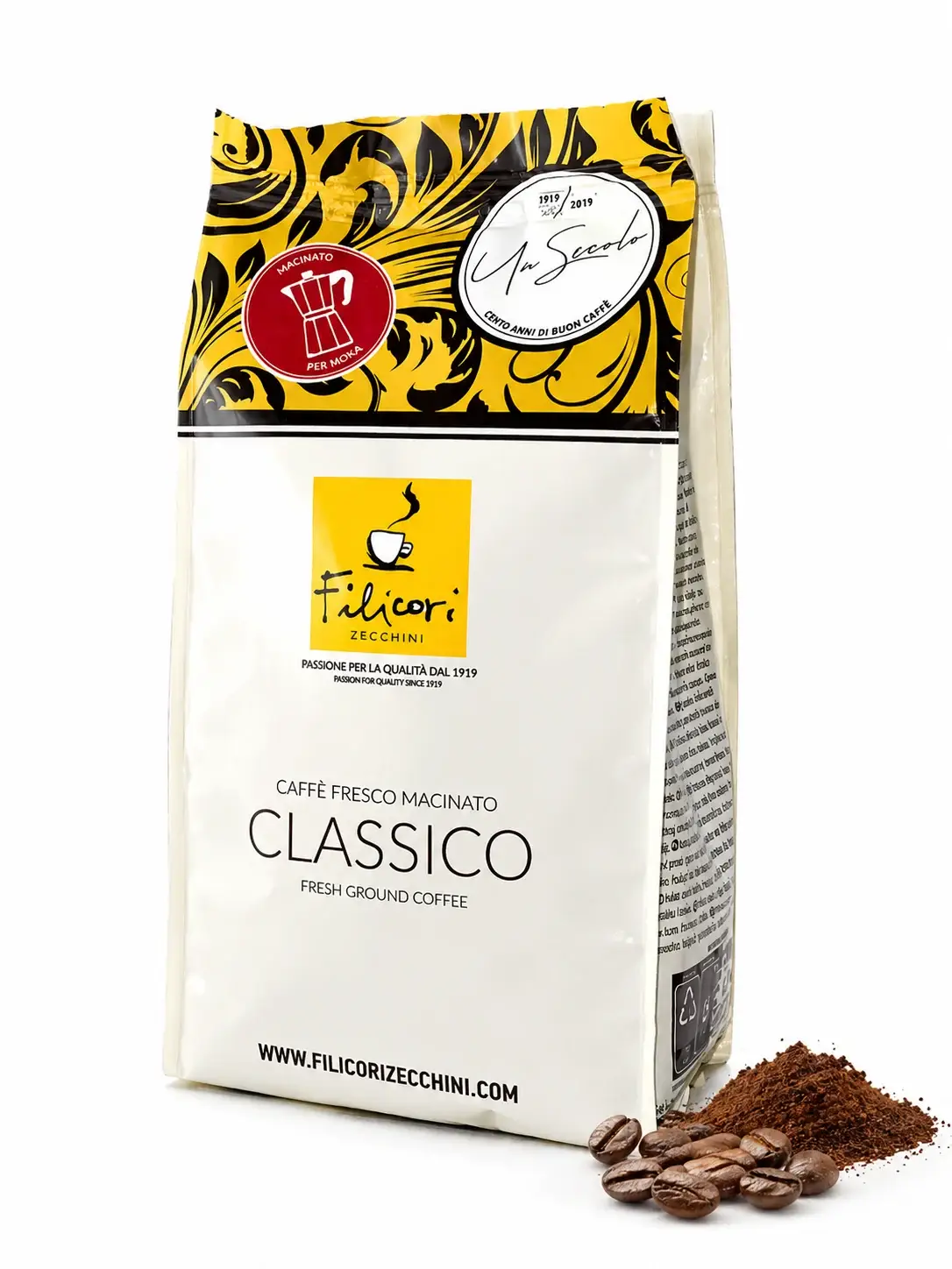 Filicori Zecchini Ground Coffee Classico 180g - Image 2